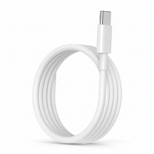 Freedom Cable USB-C Data Blocker – 60W 3A Fast Charging Shield Cable – Secure Juice Jacking Protection – 3.3ft/1m White - Image 3